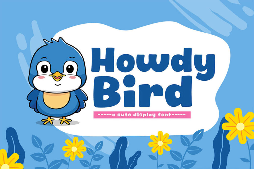 Howdy Bird – Fonte Grátis