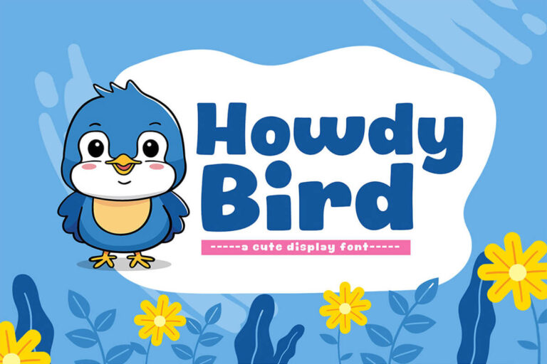 Howdy Bird – Fonte Grátis