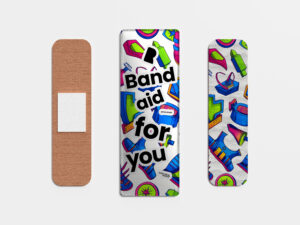 Mockup de Band-Aid Grátis
