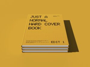 Mockup de Livro Capa Dura Grátis