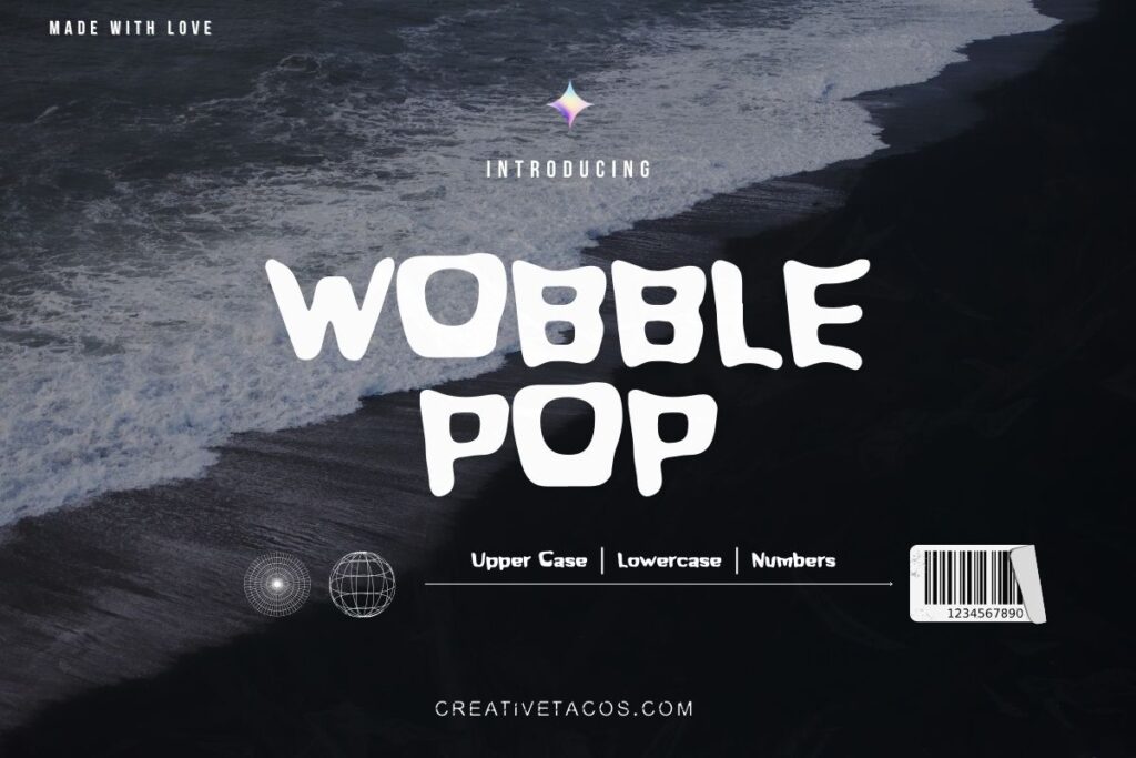 Wobble Pop – Fonte Grátis