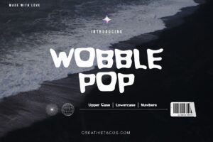 Wobble Pop – Fonte Grátis