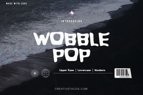 Wobble Pop – Fonte Grátis