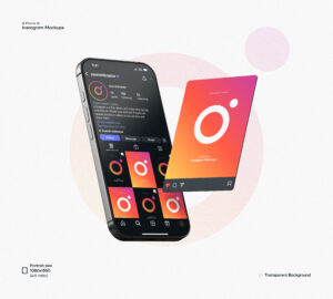 Mockups de Telas do Instagram Grátis