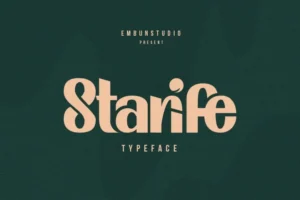 Starife – Typeface Fonte Grátis