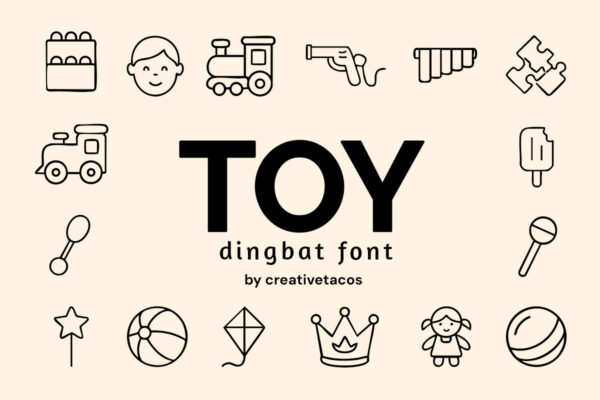 Toy Dingbat – Fonte Grátis