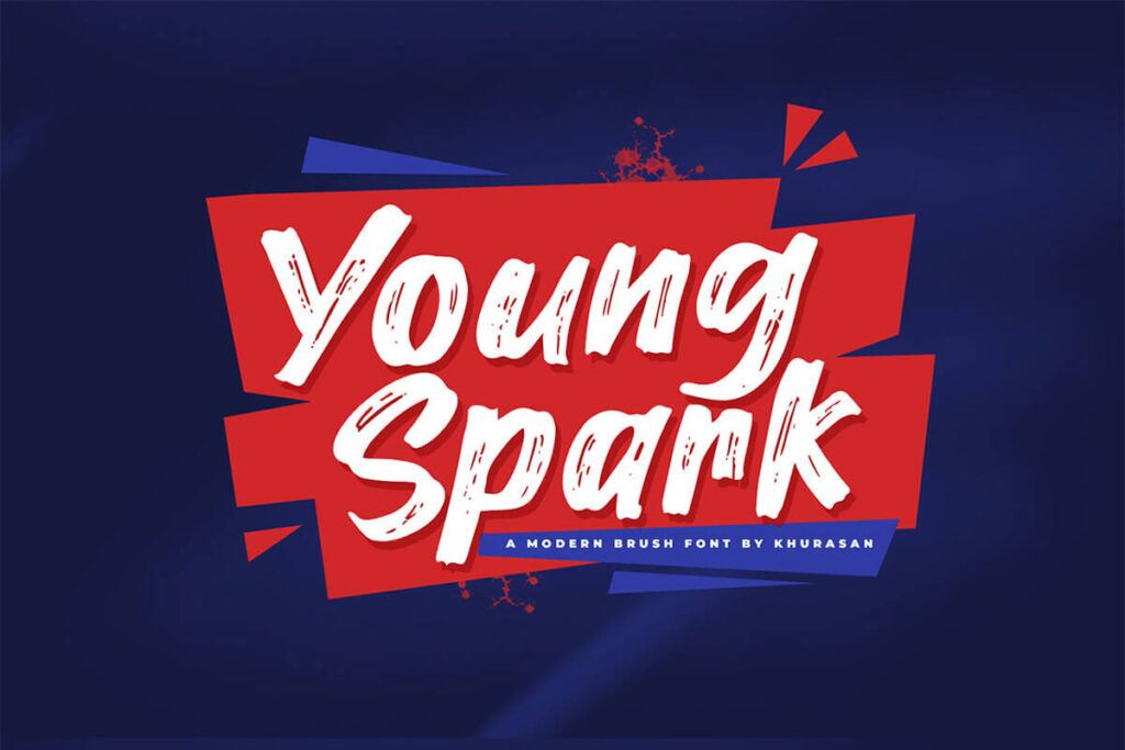 Young Spark – Brush Fonte Grátis