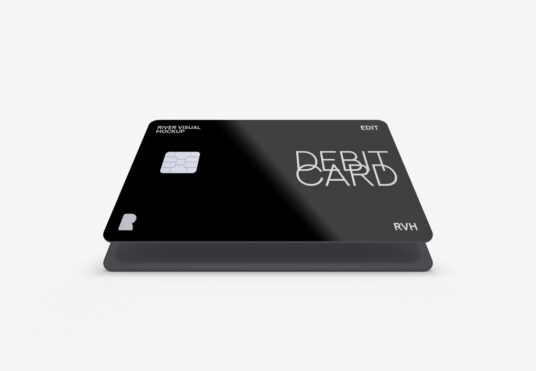 Mockup de Cartão de Plástico Grátis